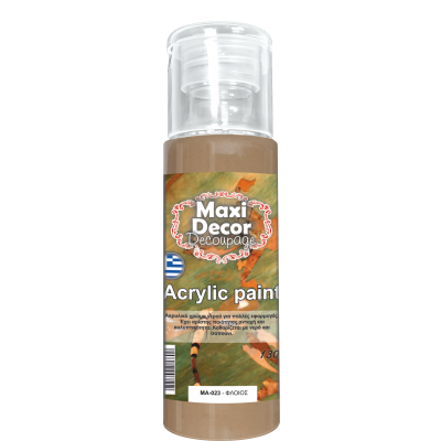 Ακρυλικό Χρώμα 130ml Maxi Decor Φλοιός ΜΑ023_MA023130